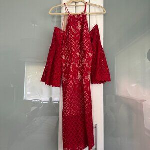 Bardot Lace Dress